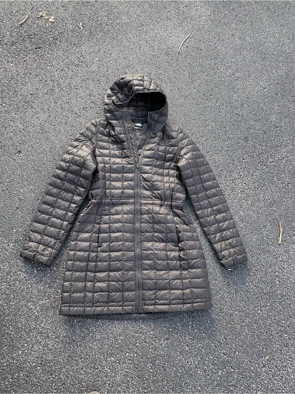 Box #2 The North Face Womens Thermoball Eco Hooded Parka Black Insulated Size S